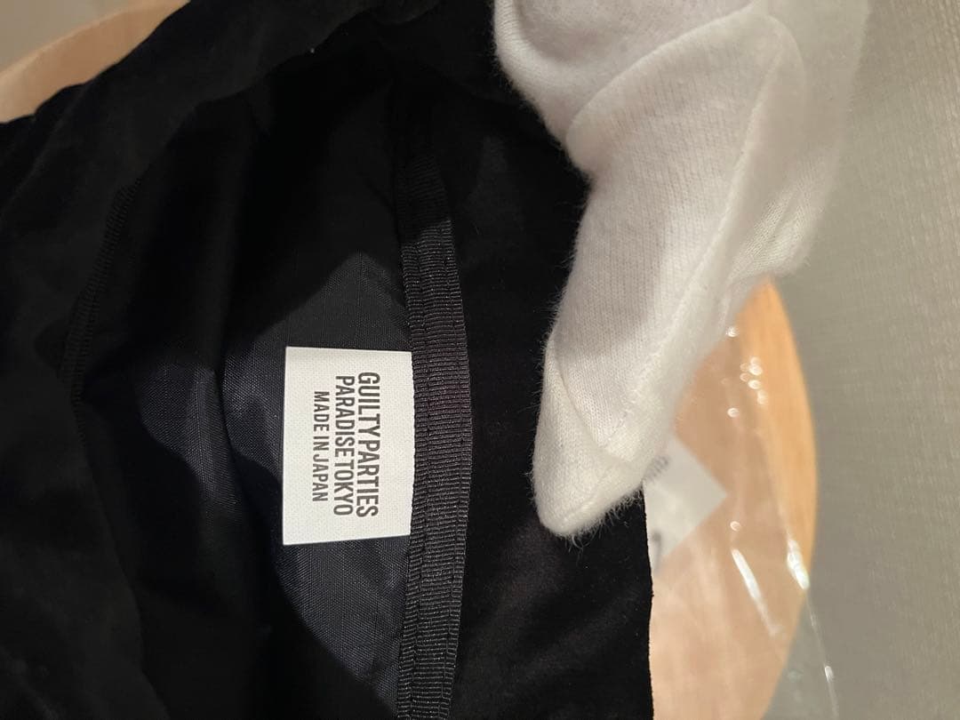 ワコマリア　巾着バッグ　黒