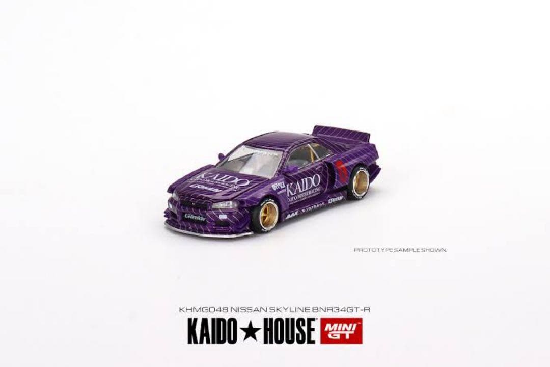 ミニカー KAIDO HOUSE GT-R R34 //048