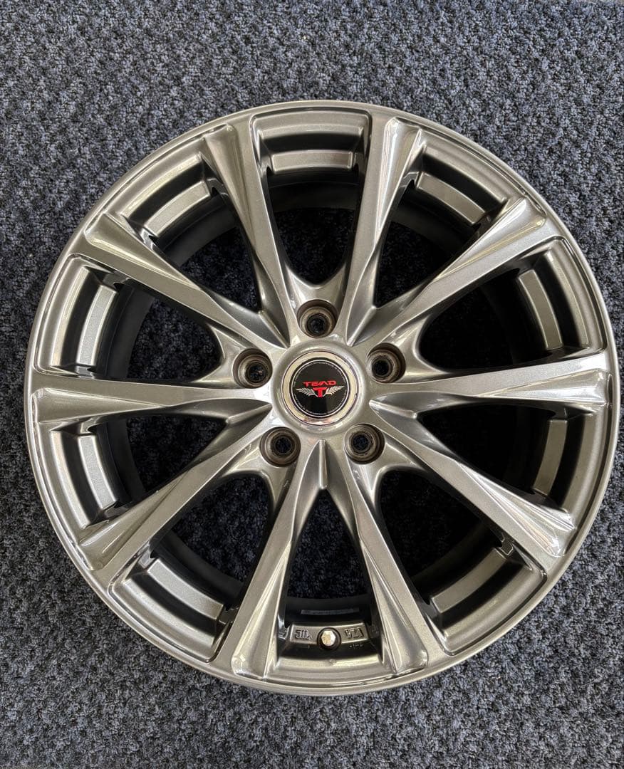 weds製ホイール 4本セット　17インチ 7J 5穴114.3 +48