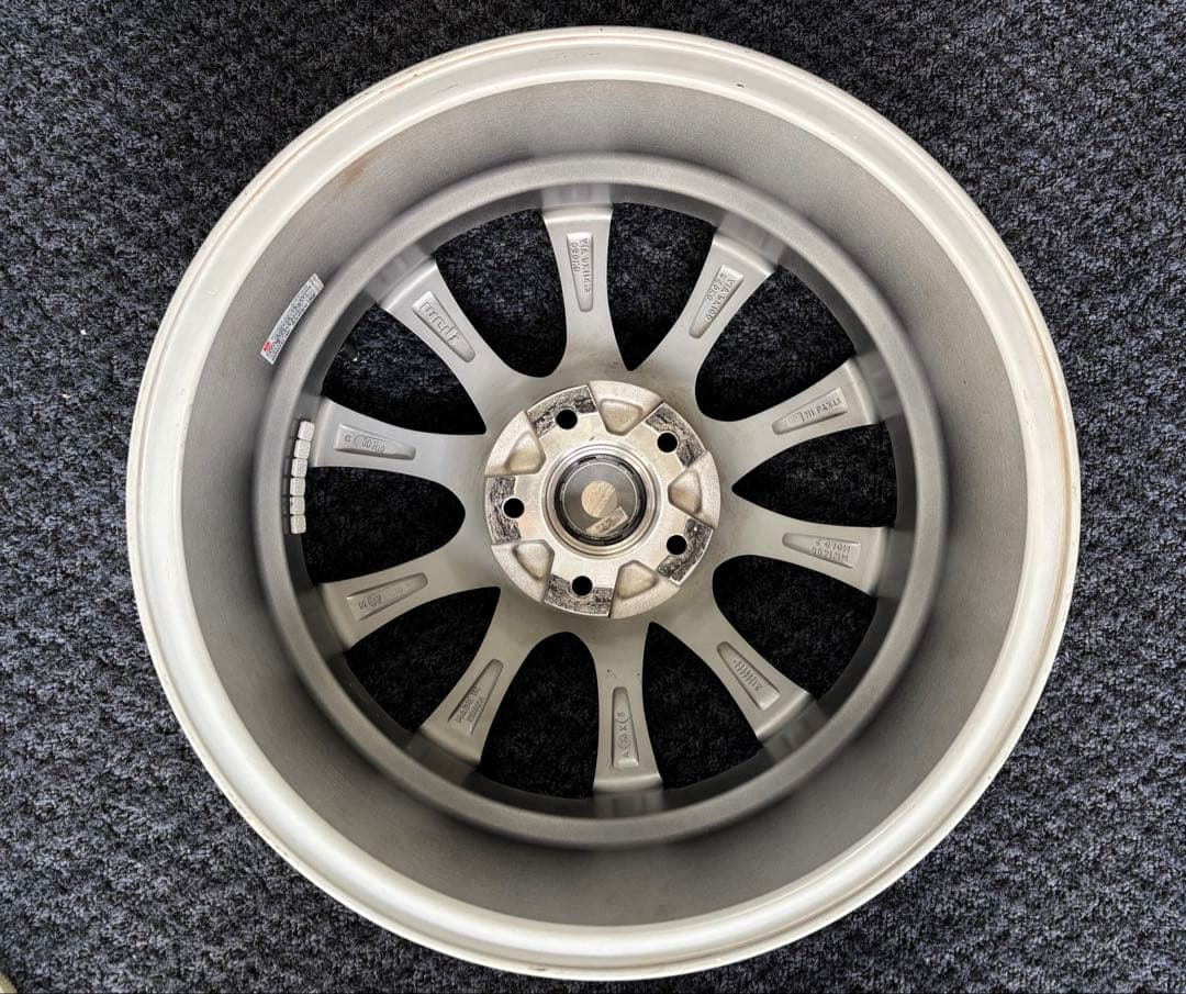 weds製ホイール 4本セット　17インチ 7J 5穴114.3 +48