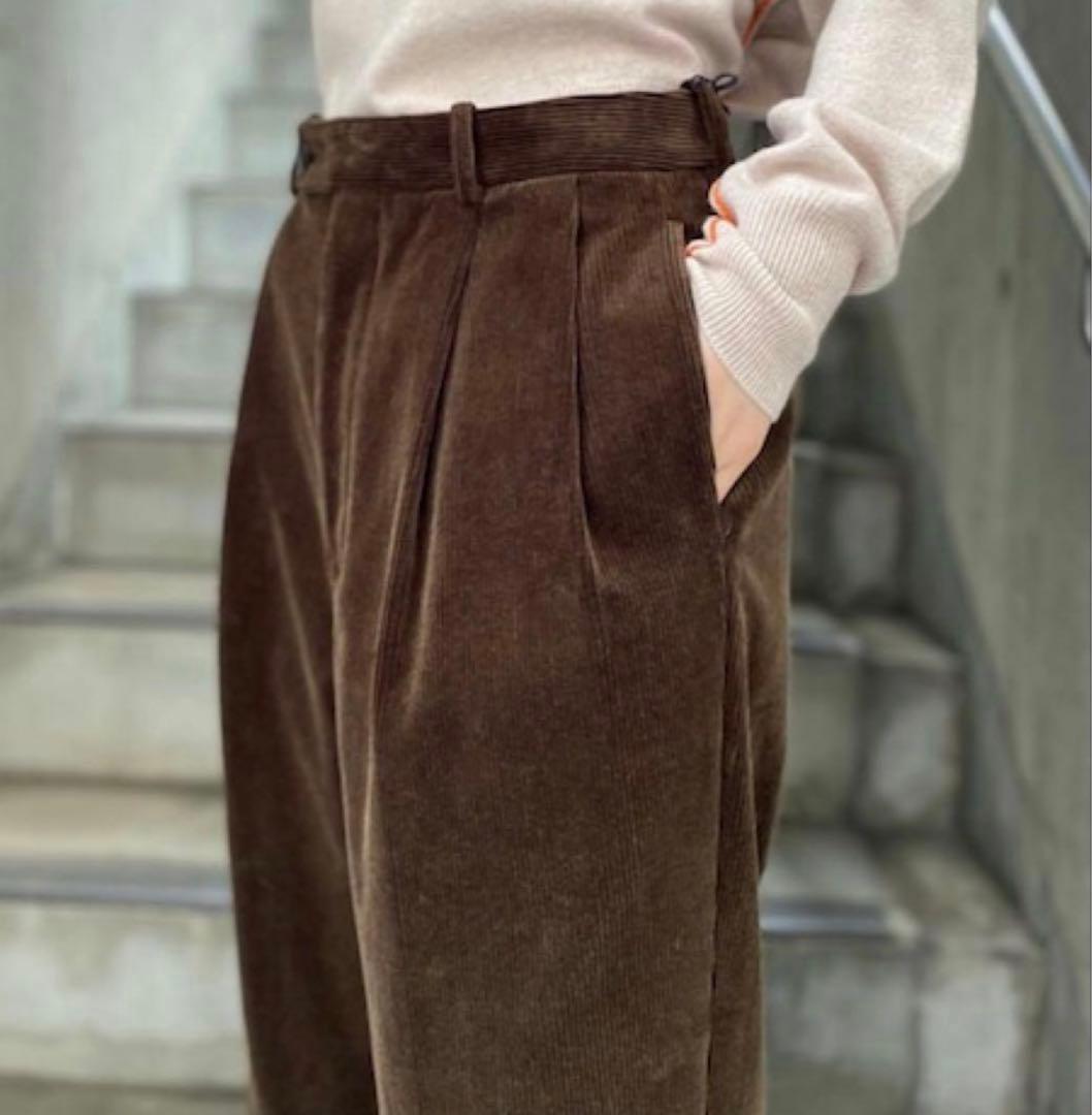 AURALEE オーラリー　コーデュロイ　パンツ