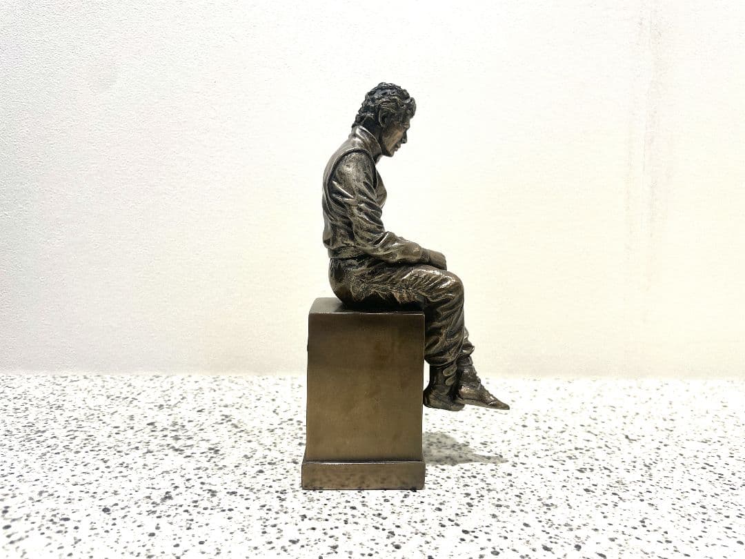 希少品‼️【世界限定1994体】アイルトン・セナ/イモラブロンズ像レプリカ