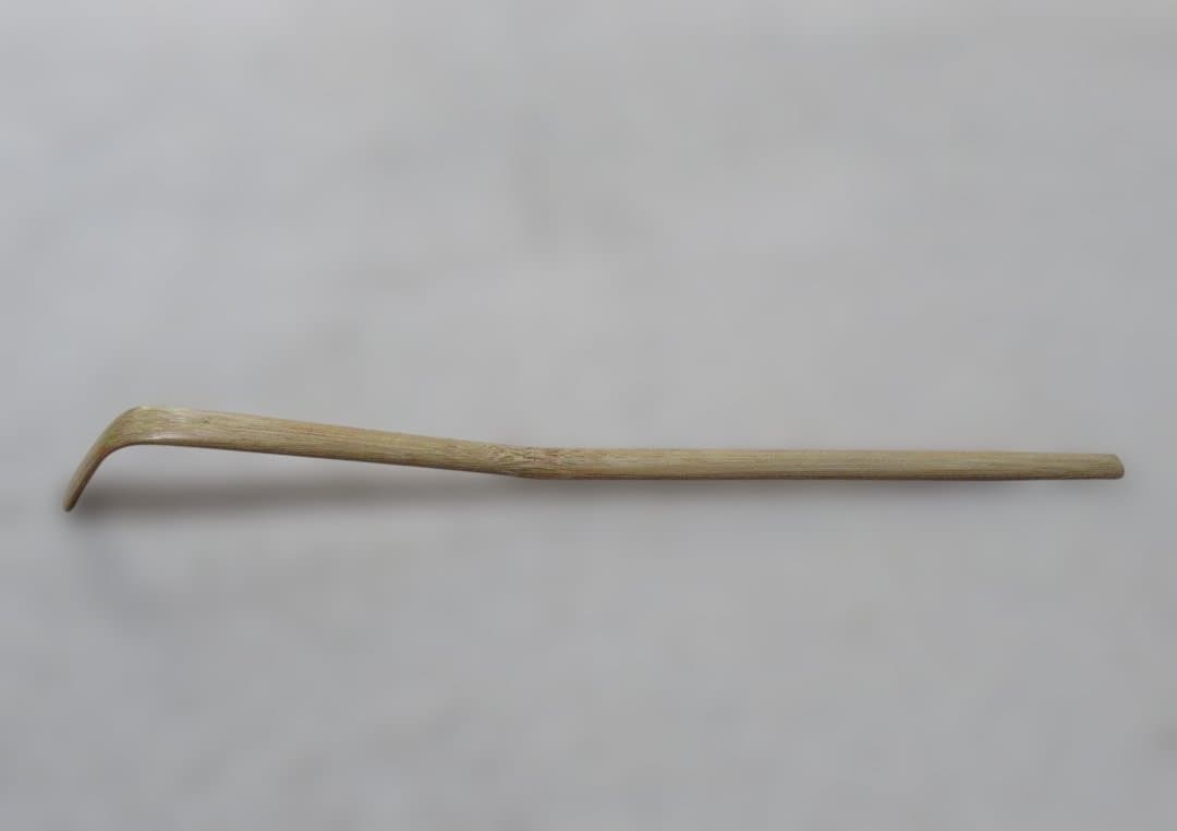 Liz　竹茶杓　立花大亀老師書付茶杓　銘直心