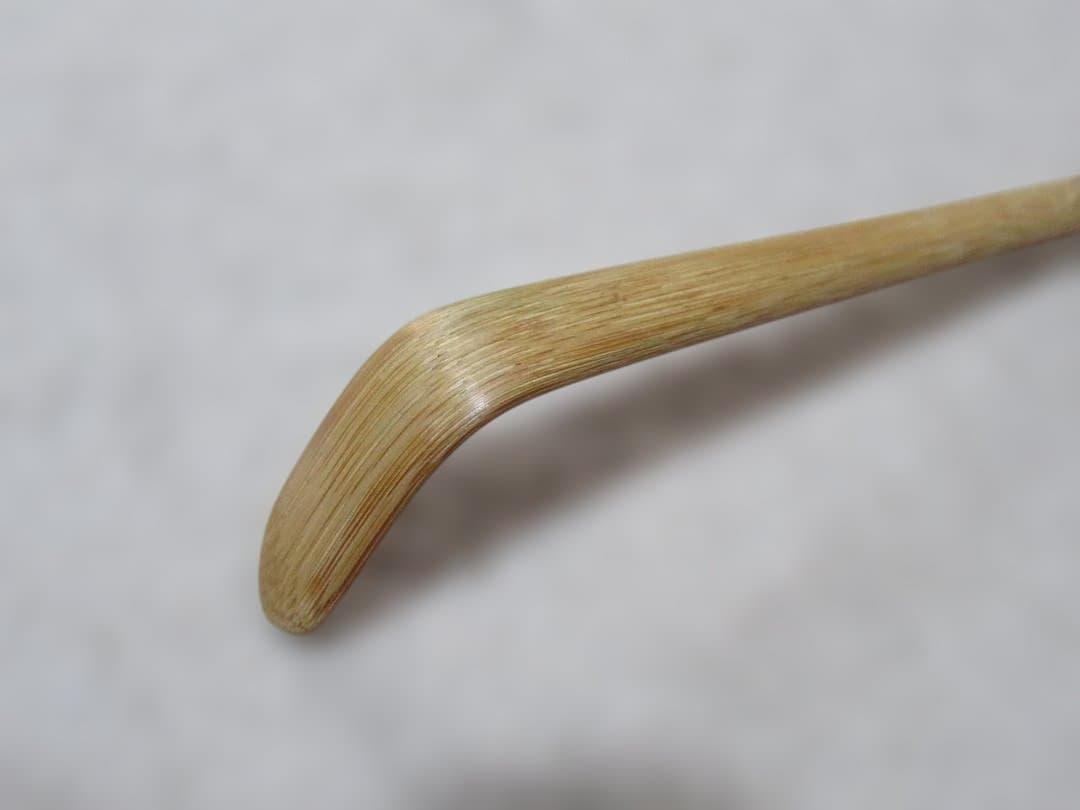 Liz　竹茶杓　立花大亀老師書付茶杓　銘直心