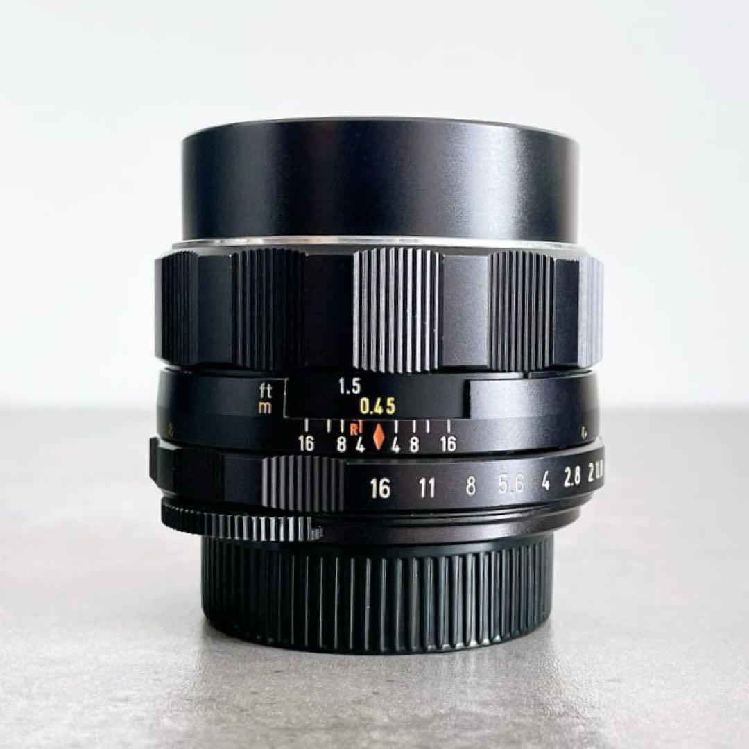 【極美品】PENTAX Super Takumar 55mm f1.8 整備済