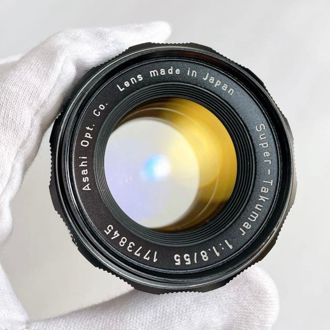 【極美品】PENTAX Super Takumar 55mm f1.8 整備済