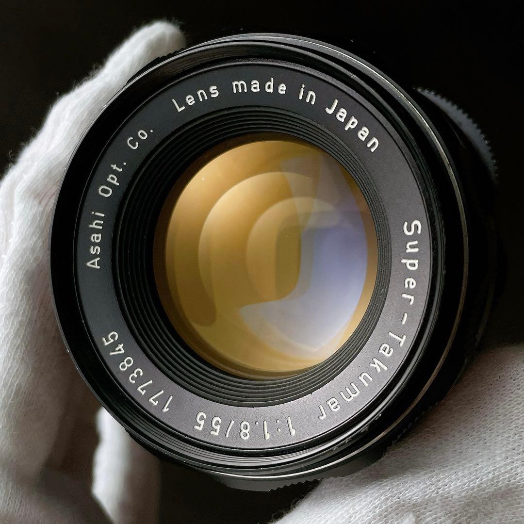 【極美品】PENTAX Super Takumar 55mm f1.8 整備済