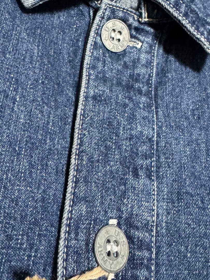 orSlow US.ARMY 40s M-35 PW デニム プルオーバー 3