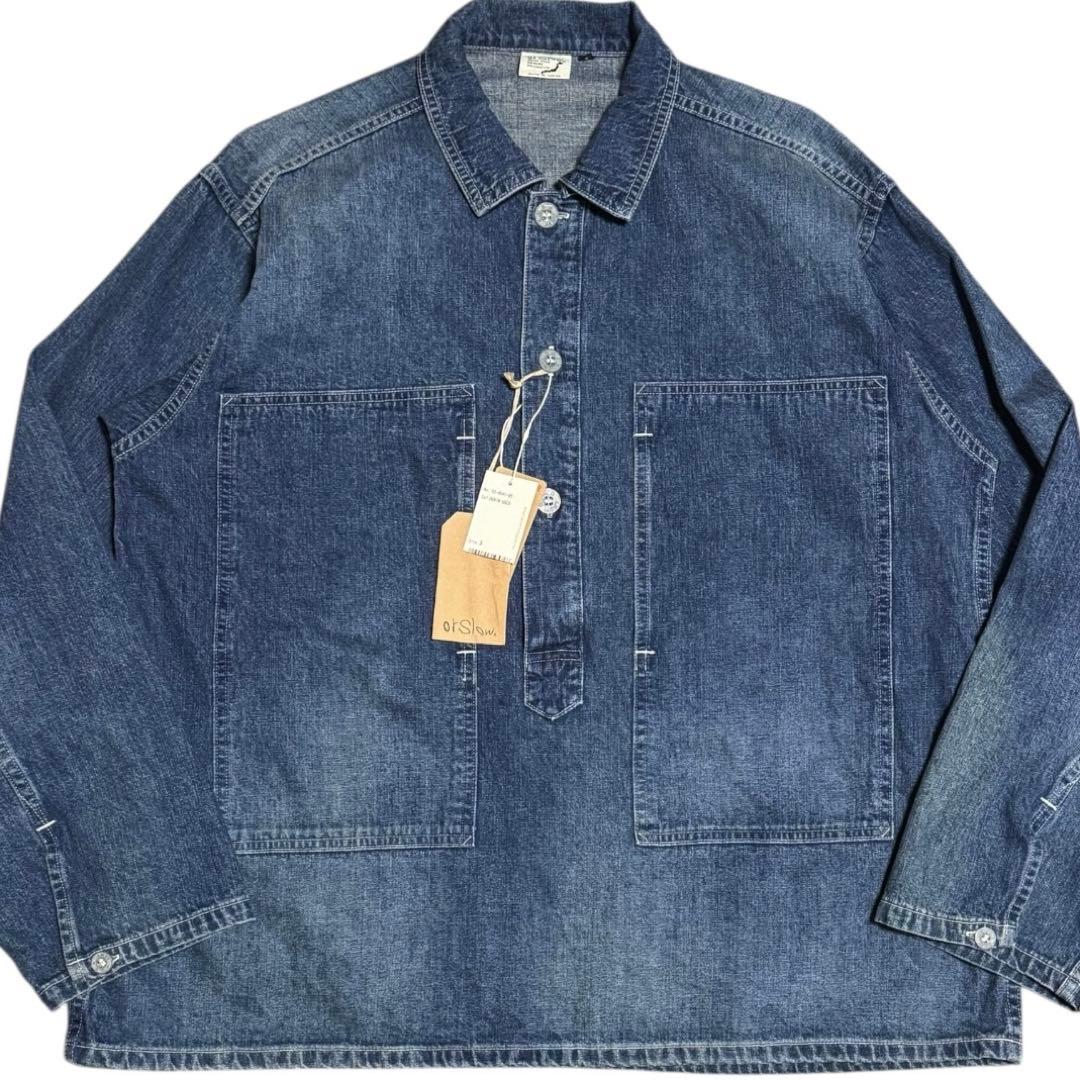 orSlow US.ARMY 40s M-35 PW デニム プルオーバー 3