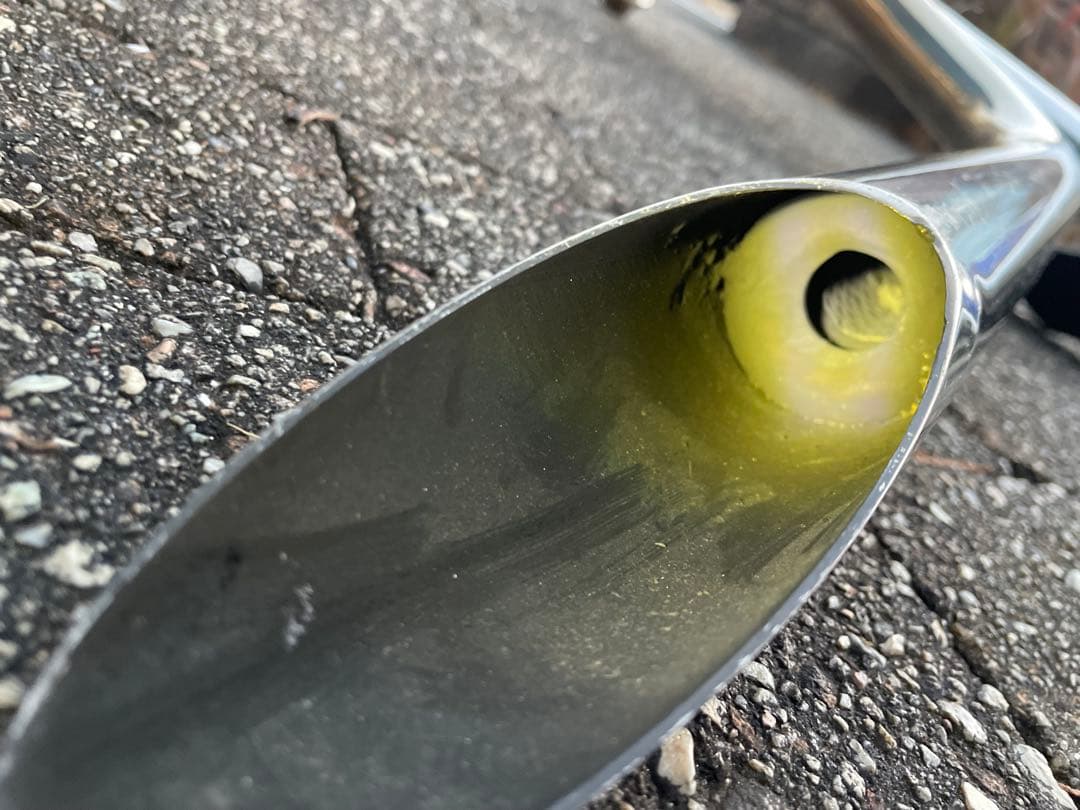 ドラッグスター400 アップスイープマフラー　カチ上げマフラー