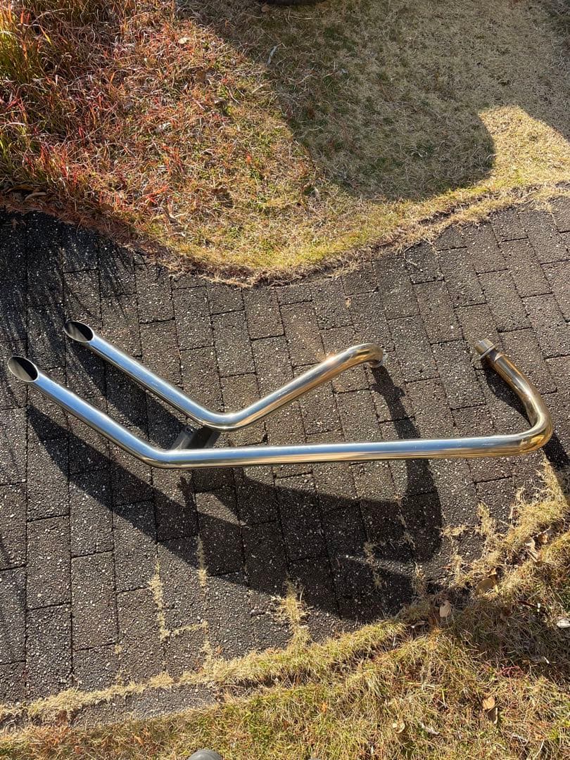 ドラッグスター400 アップスイープマフラー　カチ上げマフラー