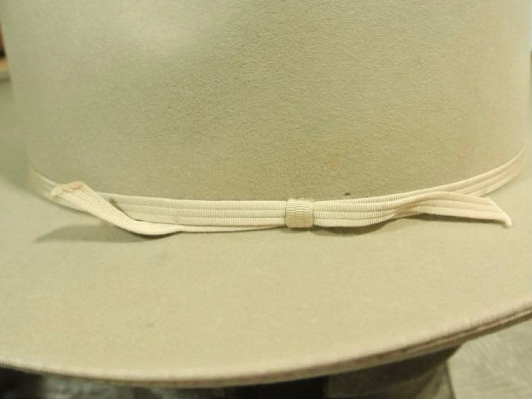 帽子 40s VINTAGE Mallory western 7 1/4 58cm