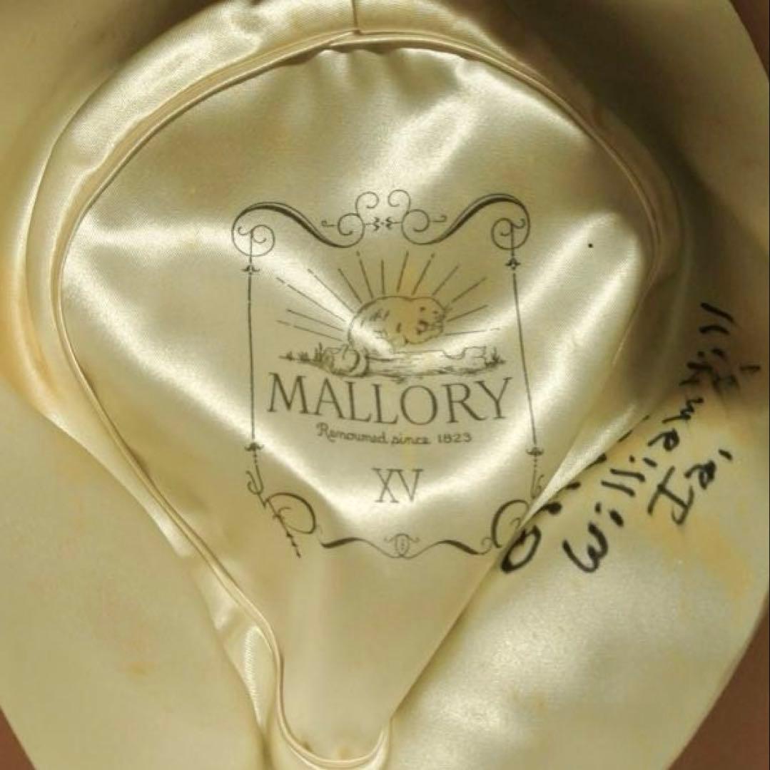 帽子 40s VINTAGE Mallory western 7 1/4 58cm