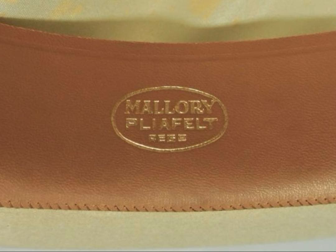帽子 40s VINTAGE Mallory western 7 1/4 58cm