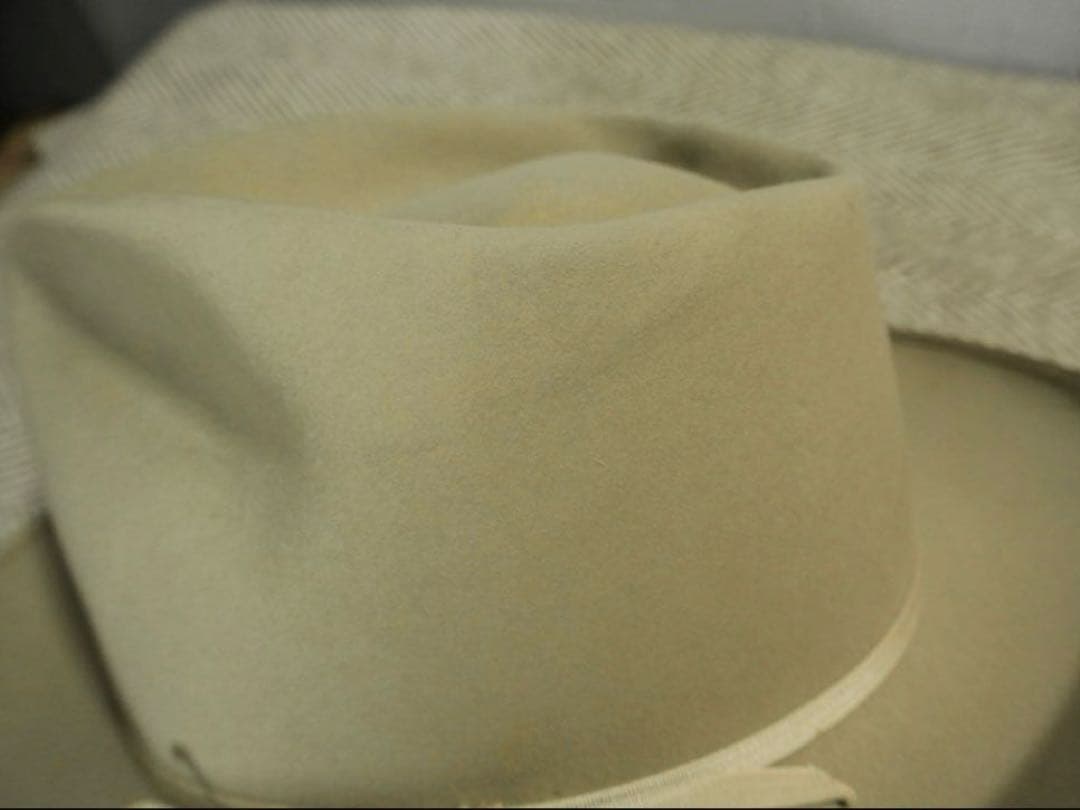 帽子 40s VINTAGE Mallory western 7 1/4 58cm