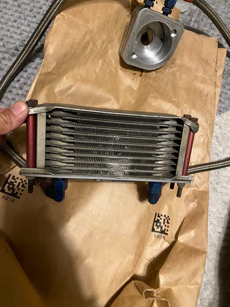 cb250t オイルクーラー