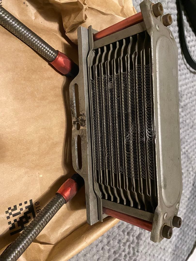 cb250t オイルクーラー