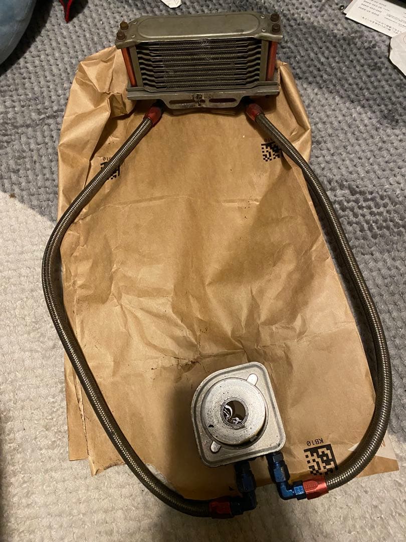 cb250t オイルクーラー