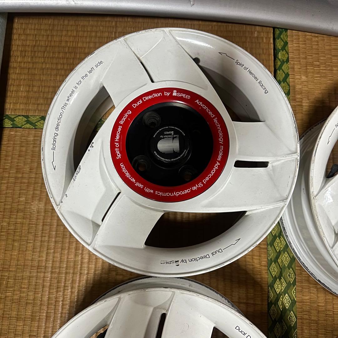 チ*プ様 ヒーローズレーシングアイスピード 15インチ 8J+38 PCD114