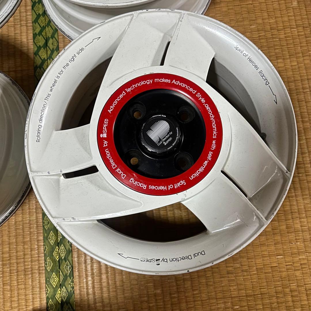 チ*プ様 ヒーローズレーシングアイスピード 15インチ 8J+38 PCD114