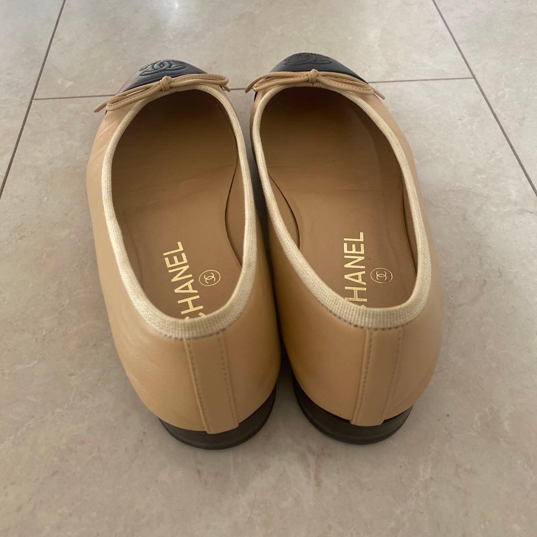 ドクター D　CHANEL シャネル　バレリーナ 37ハーフ