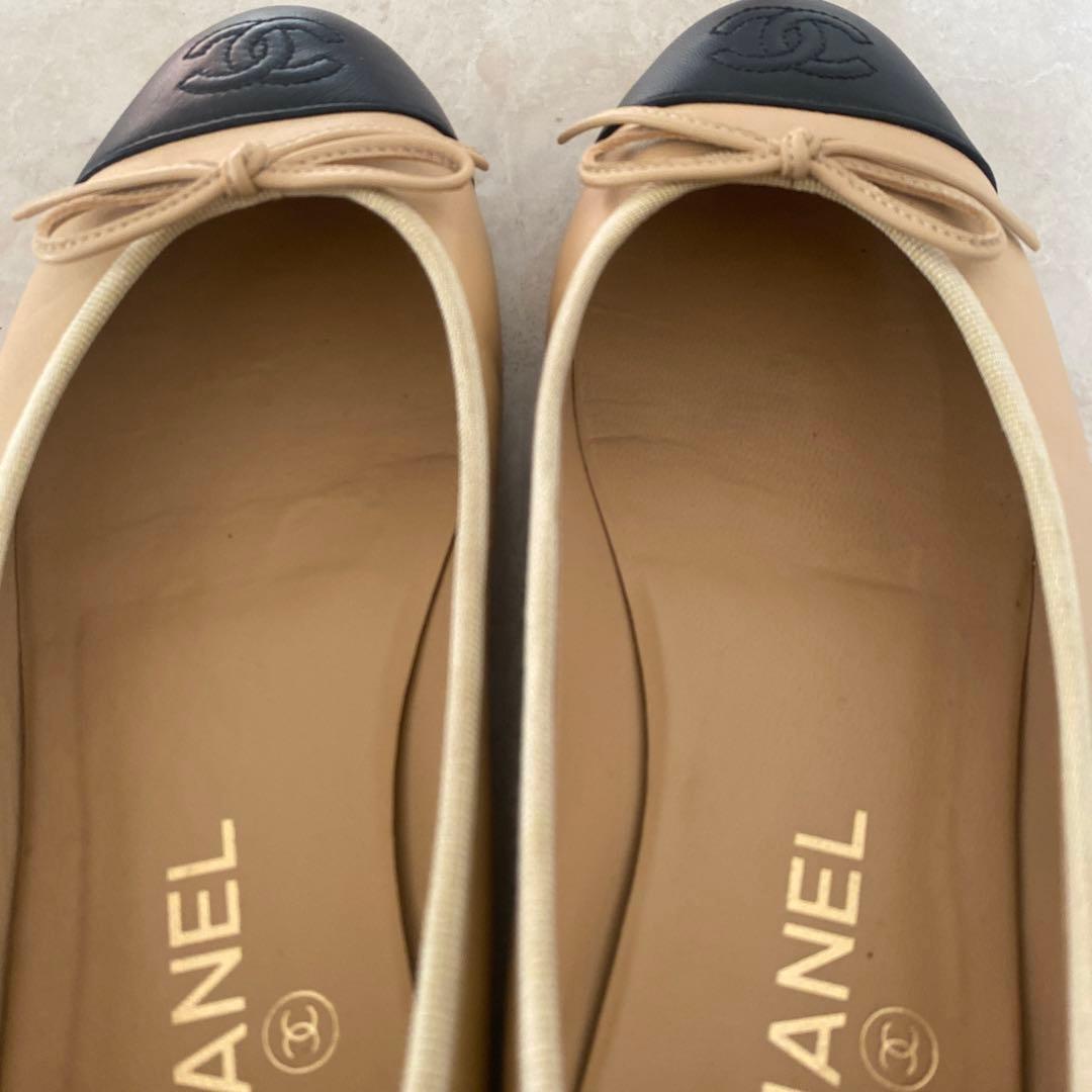 ドクター D　CHANEL シャネル　バレリーナ 37ハーフ