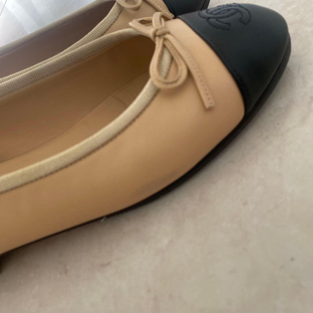 ドクター D　CHANEL シャネル　バレリーナ 37ハーフ