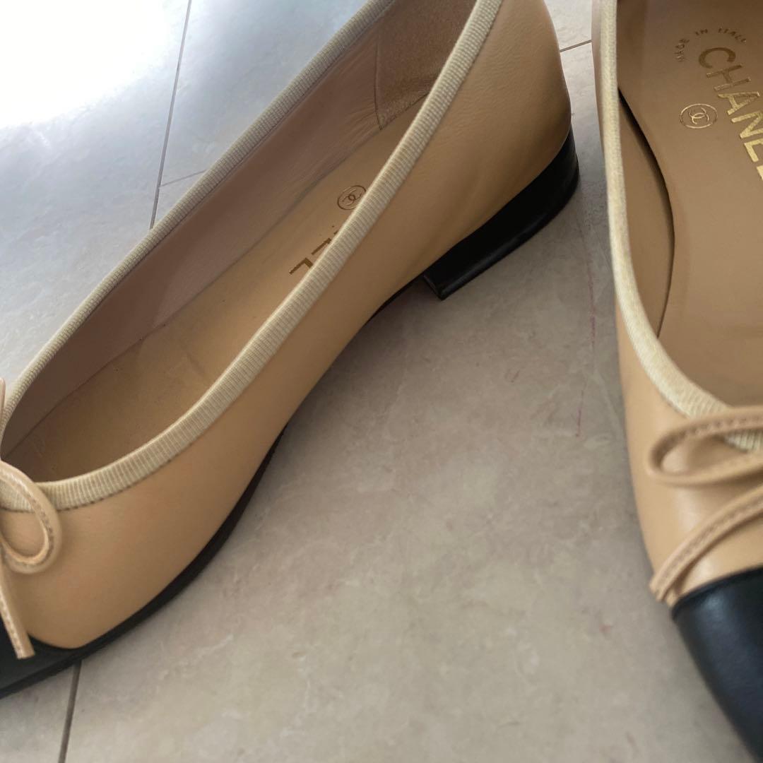 ドクター D　CHANEL シャネル　バレリーナ 37ハーフ
