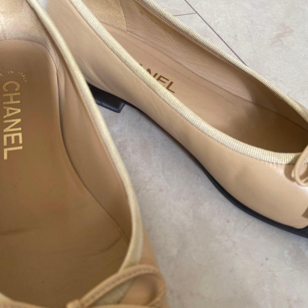 ドクター D　CHANEL シャネル　バレリーナ 37ハーフ