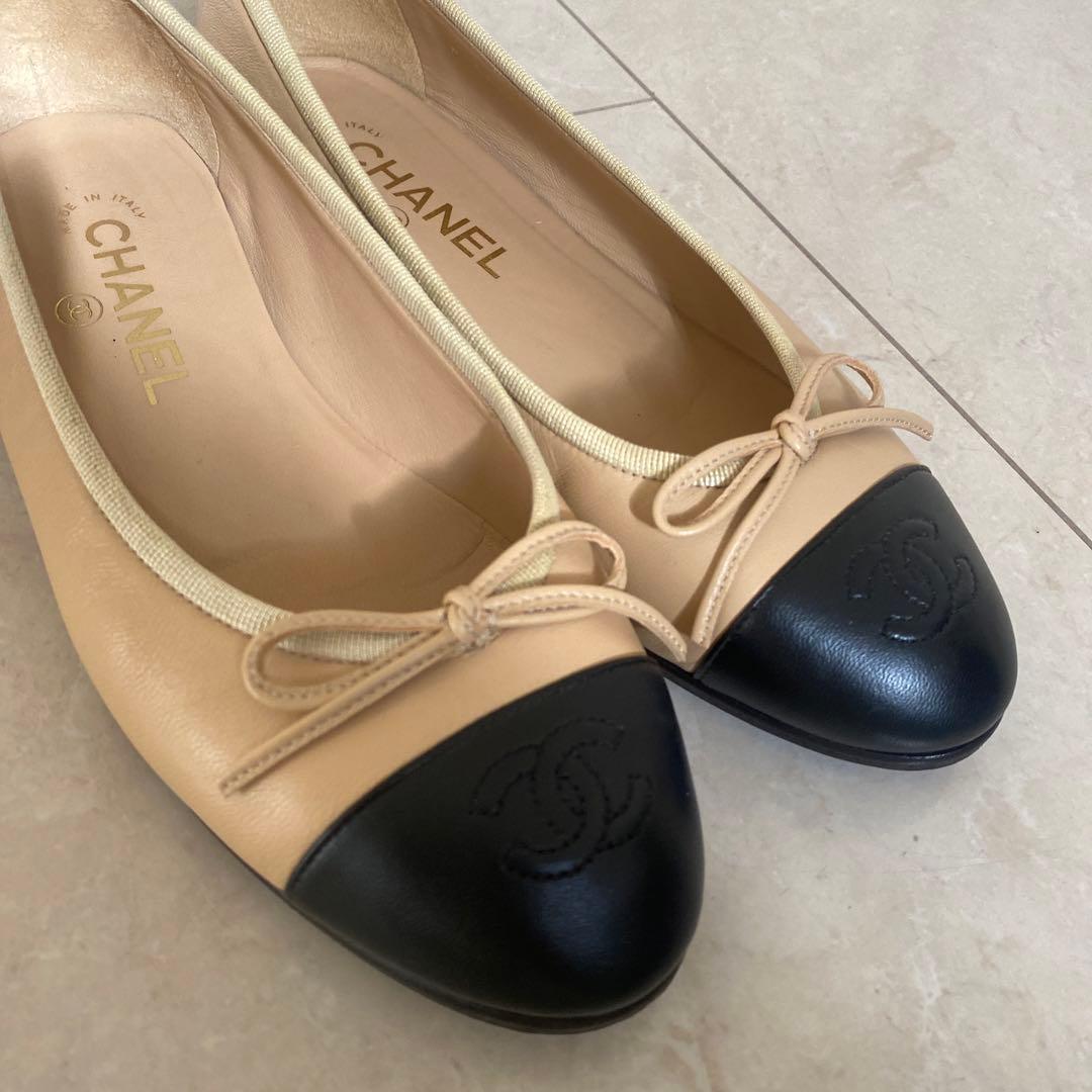ドクター D　CHANEL シャネル　バレリーナ 37ハーフ