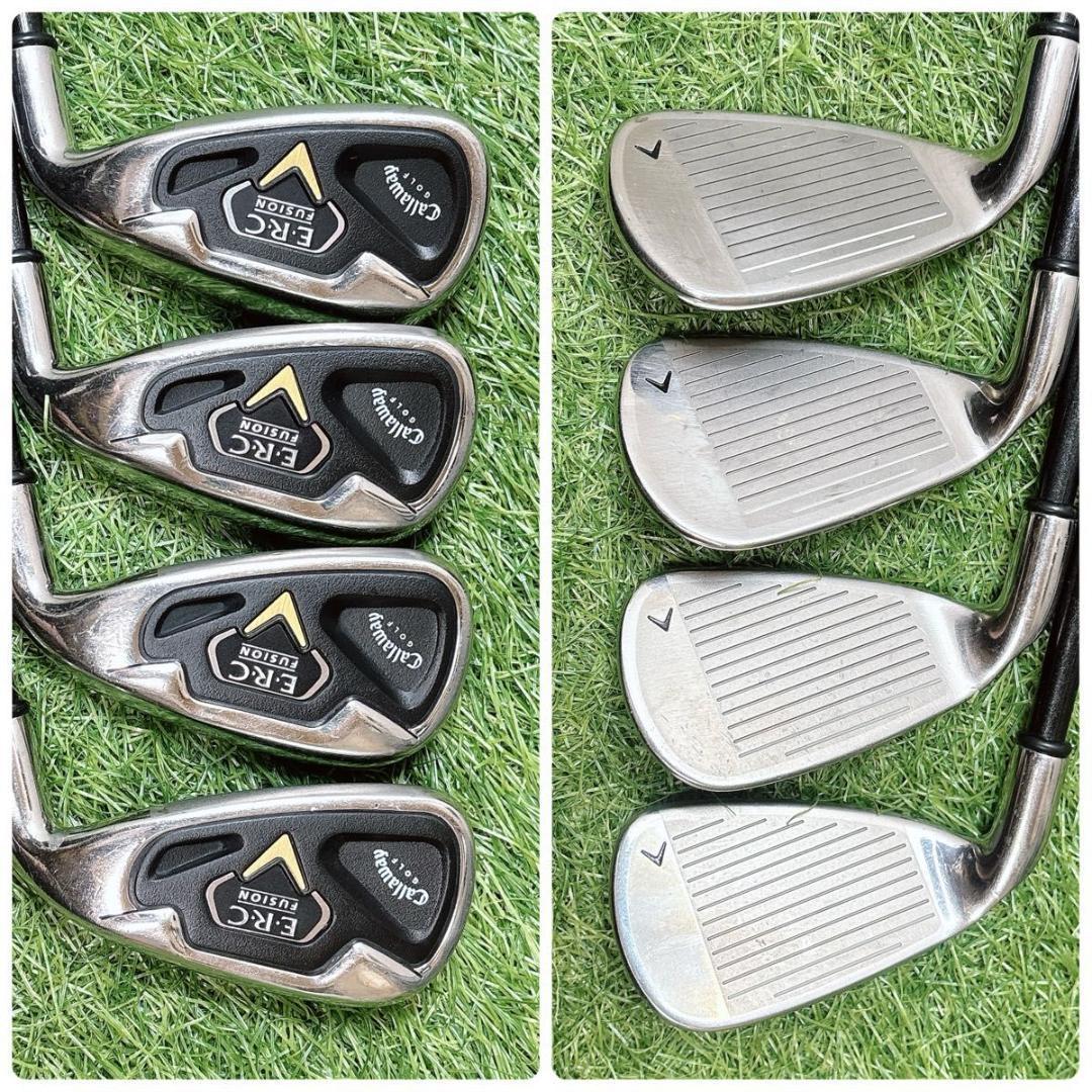 キャロウェイ ERC FUSION レディースゴルフ アイアン 7本 L 右利き