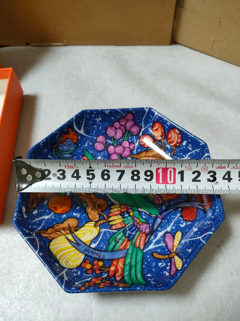 HERMESエルメス　ピエールドリアン　エドキシダン　美品　八角皿