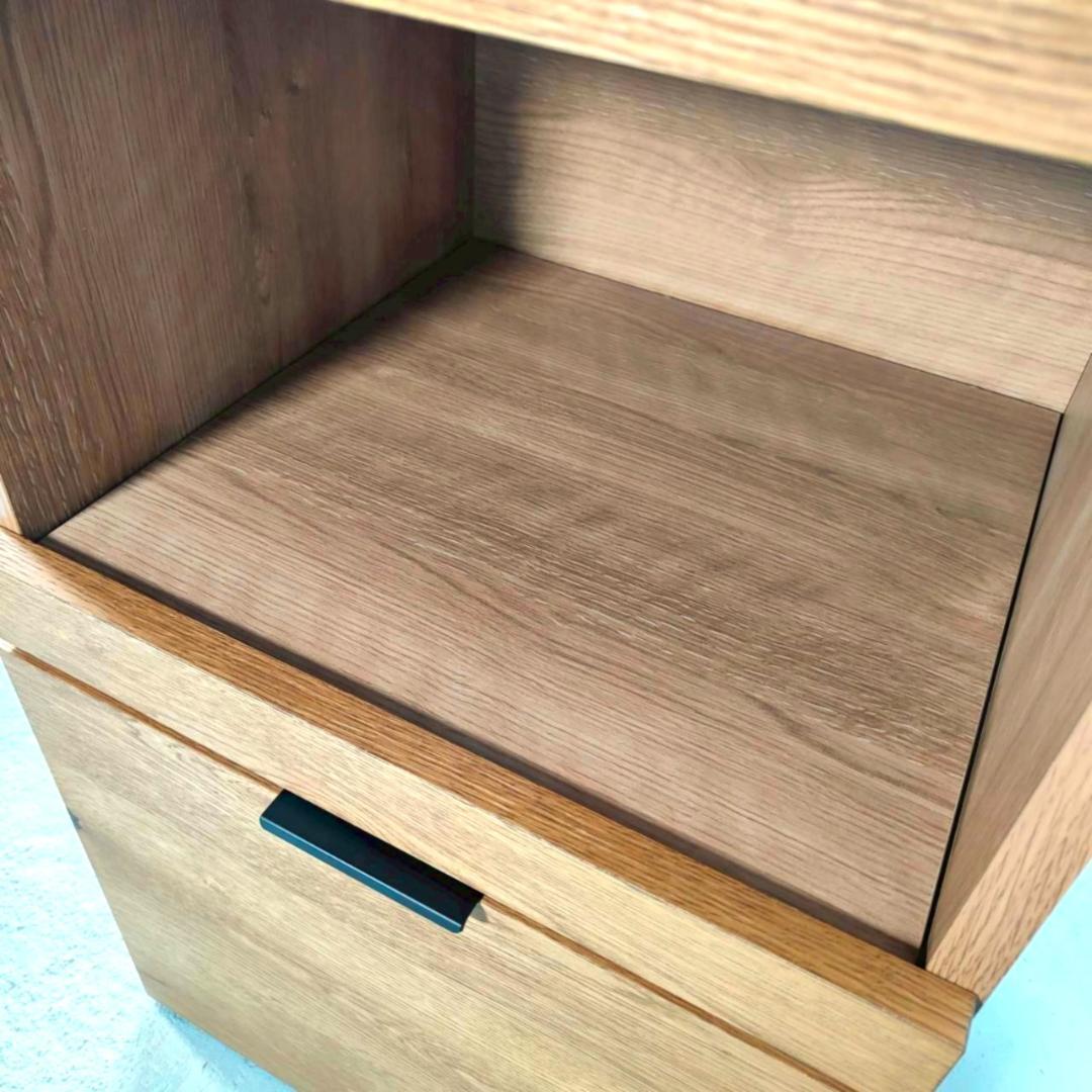 良品　UNICO ADDAY デスクチェスト オープン W450