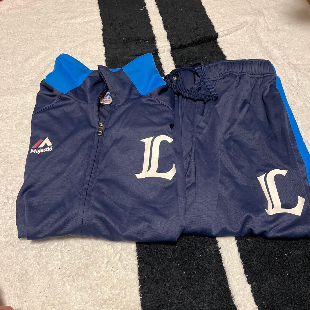 Majestic Lロゴ ジャケット・パンツセット
