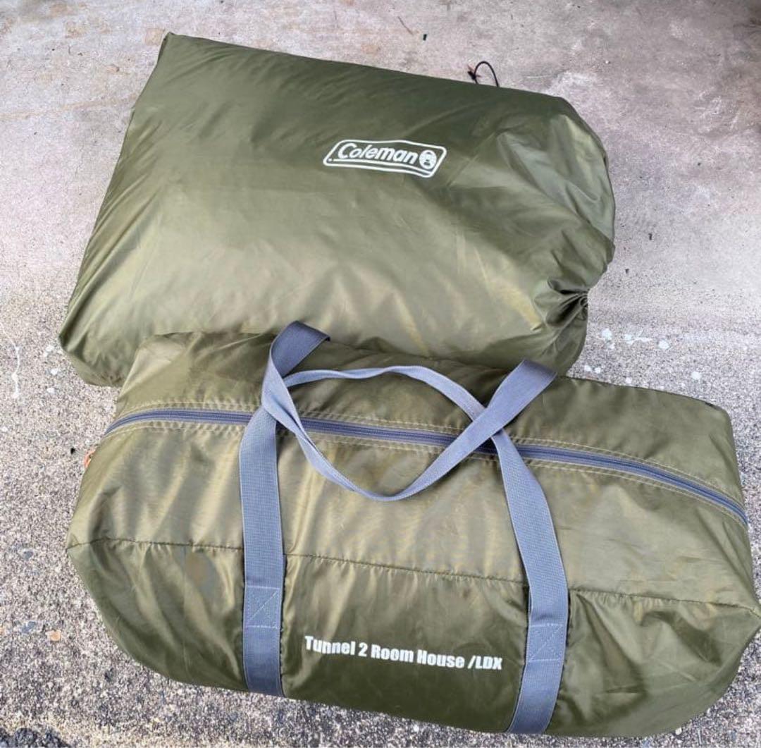 ✨美品✨コールマンテント トンネル2ルームハウスLDX オリーブ