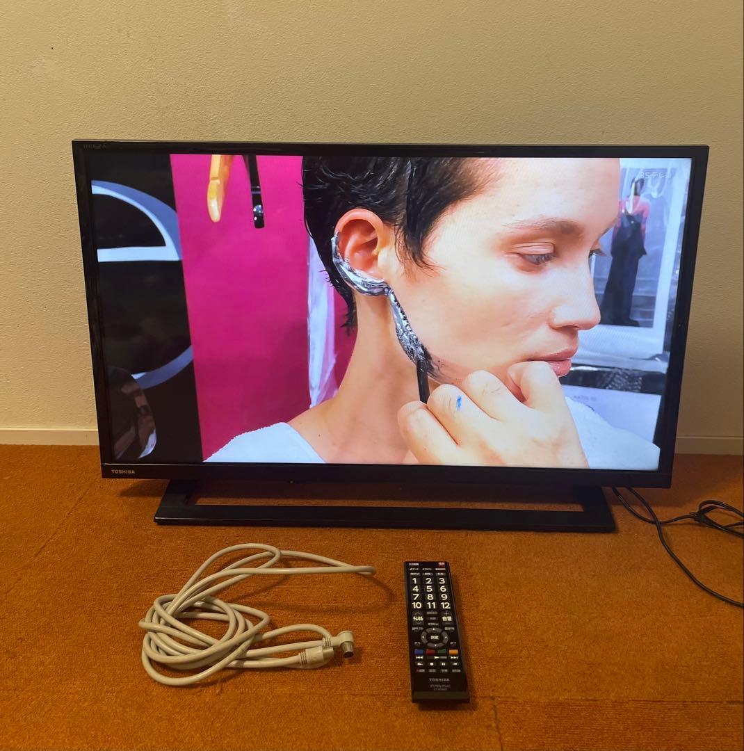 東芝 テレビ 32V型 2020年製 ゲームダイレクトWチューナー付