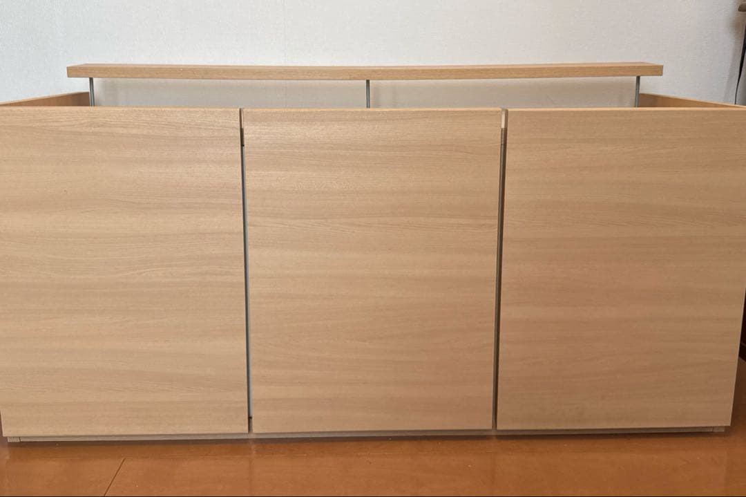 10月17日まで！　ニトリ　壁面収納キャビネット　120㎝幅 上置き収納