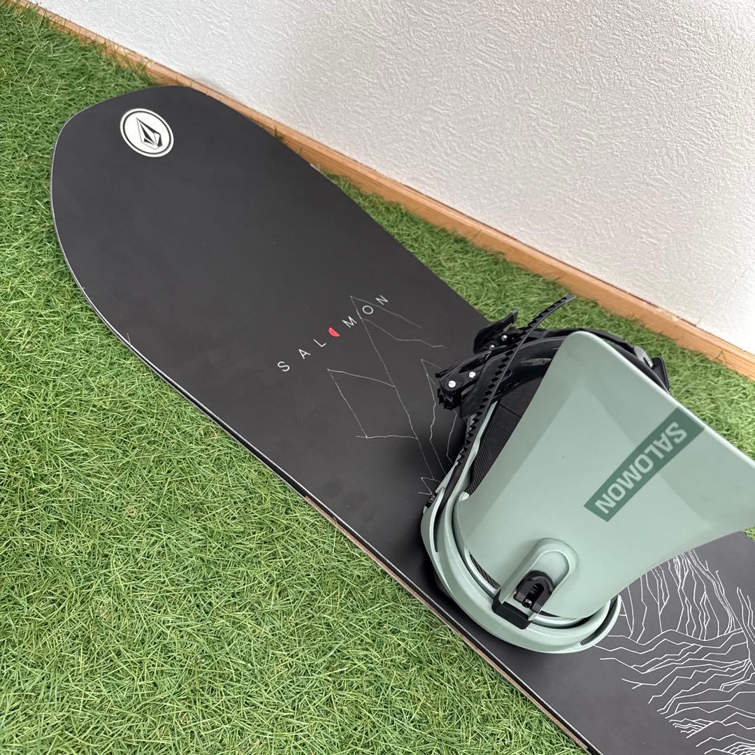 ブーツ無し‼️O25 SALOMON 150cm メンズスノーボードセット