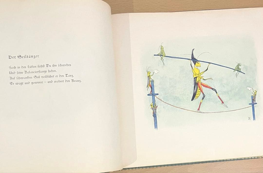 No.303 超希少 レア 古書 アンティーク 洋書 児童書 ドイツ 絵本 妖精