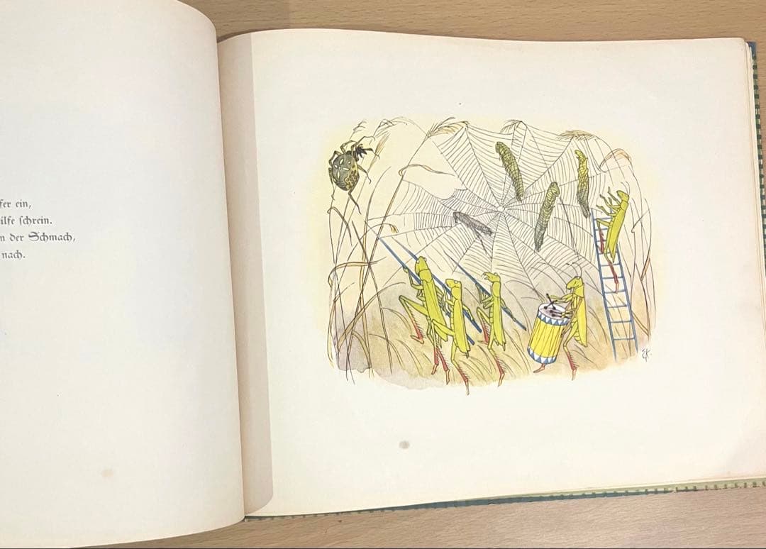 No.303 超希少 レア 古書 アンティーク 洋書 児童書 ドイツ 絵本 妖精