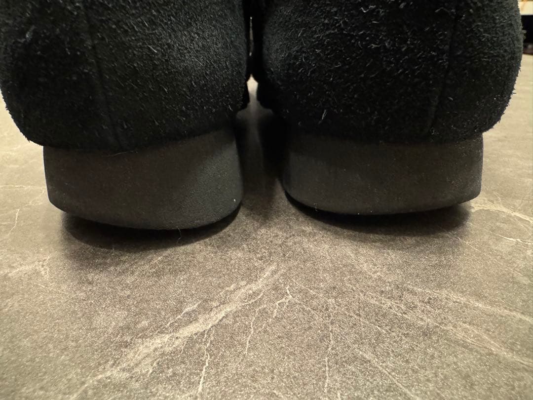 CLARKS 黒スエード ゴアテックス モカシンブーツ