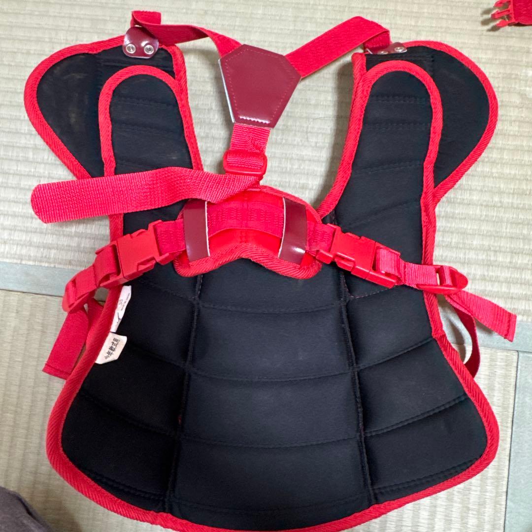 ミズノ MIZUNO 軟式少年用 キャッチャー 防具セット ブラック ケース付