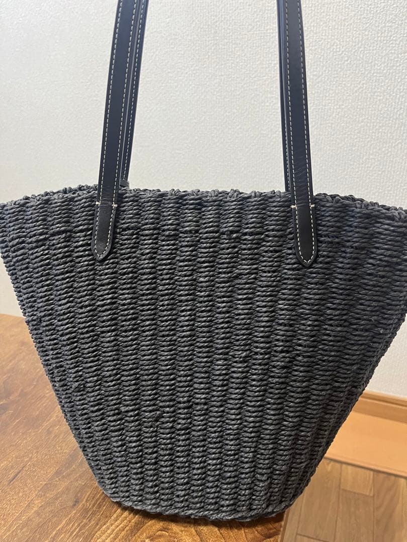 COACH スモール ストロートート ブラック