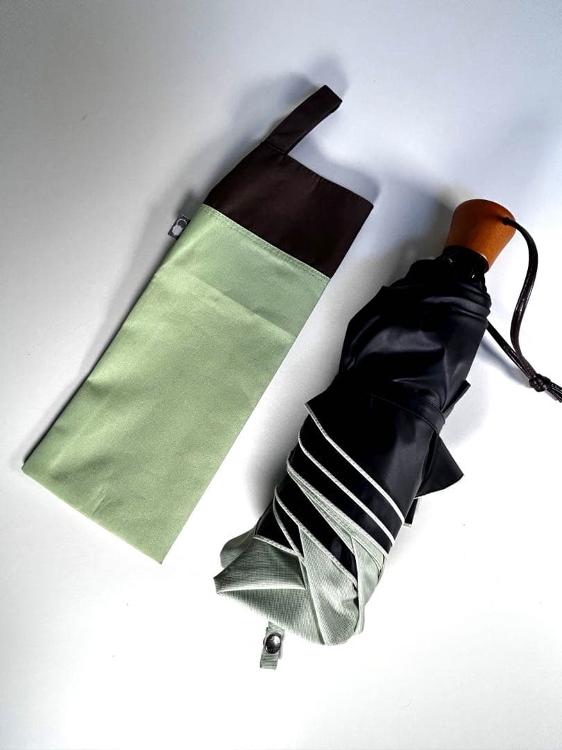 SUNBARRIER 100　サンバリア　日傘　折りたたみ傘　moku 三段折