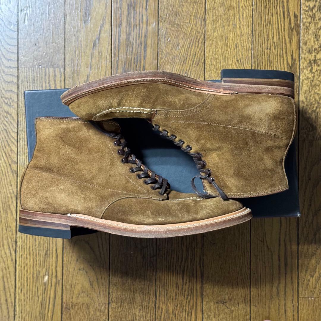 Alden × Tassels Indy Boot Snuff Suede