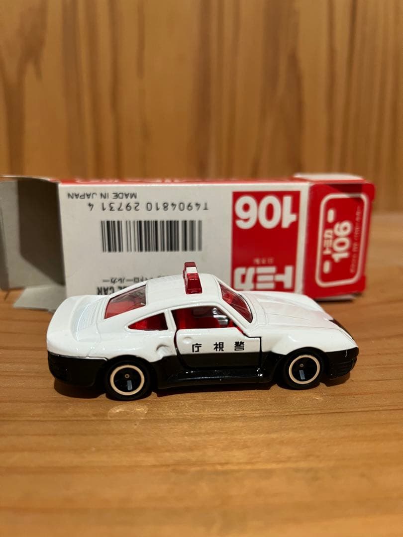 赤箱トミカ106 ポルシェ 959 パトカー