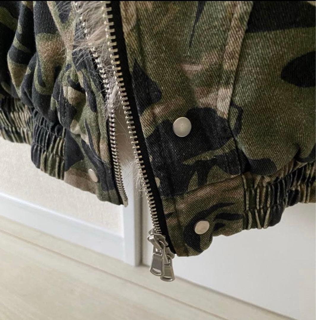 a’gem エージェム ファーライニングショートジャケット