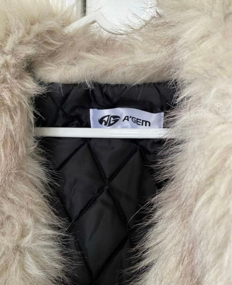a’gem エージェム ファーライニングショートジャケット