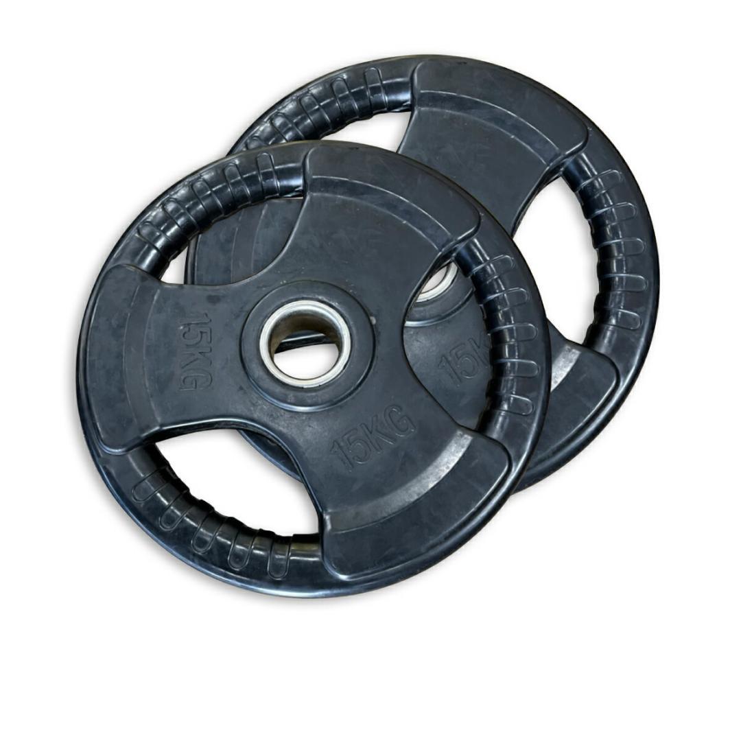 Φ 50mm ラバープレート 15kg 4枚 計60kg SET