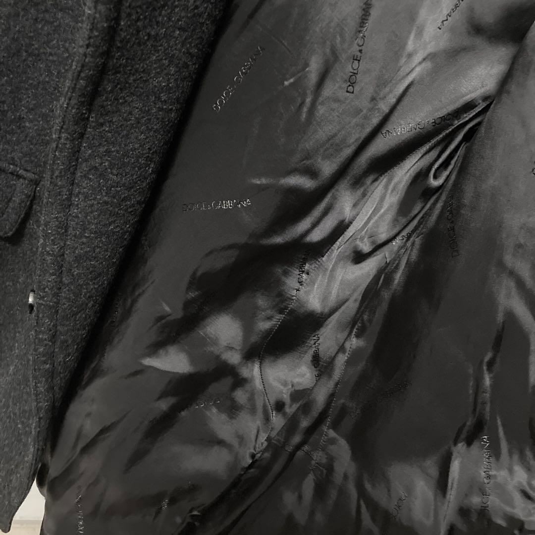 超美品 Dolce&Gabbana ドルチェアンドガッバーナ チェスターコート